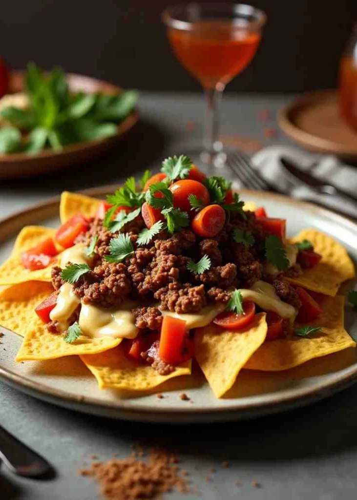 Easy Beef Nachos