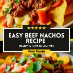 easy beef nachos recipe