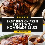 Easy BBQ Chicken Recipe with Homemade Sauce