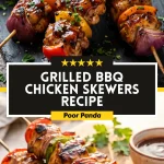 Grilled BBQ Chicken Skewers Recipe