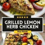 Grilled Lemon Herb Chicken