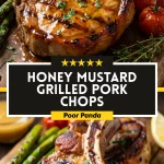 Honey Mustard Grilled Pork Chops