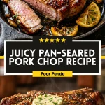 Juicy Pan-Seared Pork Chop Recipe