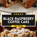 Black Raspberry Coffee Cake
