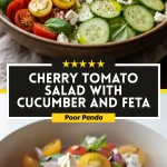 Cherry Tomato Salad with Cucumber and Feta
