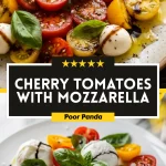 Cherry Tomatoes with Mozzarella