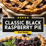 Classic Black Raspberry Pie