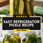 Easy Refrigerator Pickle Recipe