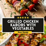 Grilled Chicken Kabobs with Vegetables