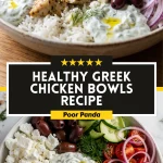 Healthy Greek Chicken Bowls Recipe
