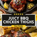 Juicy BBQ Chicken Thighs