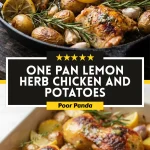 One Pan Lemon Herb Chicken and Potatoes