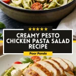 Creamy Pesto Chicken Pasta Salad Recipe