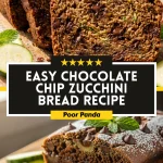 Easy Chocolate Chip Zucchini Bread Recipe