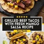 Grilled Beef Tacos with Fresh Mango Salsa Recipe