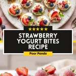 Strawberry Yogurt Bites Recipe