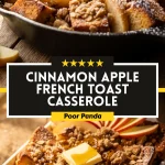 Cinnamon Apple French Toast Casserole