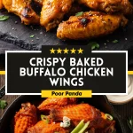 Crispy Baked Buffalo Chicken Wings